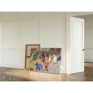 17 Mai Dans Une Petite Ville Norvégienne - Edvard Munch | Reproduction Tableau Décoration murale affiche copie