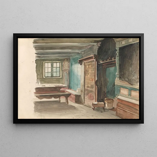 Adolph Tidemand - Bondestue Sandk i Vinje.webp