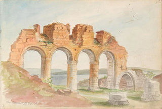 Adolph Tidemand - Domkirkeruinen Hamar.webp