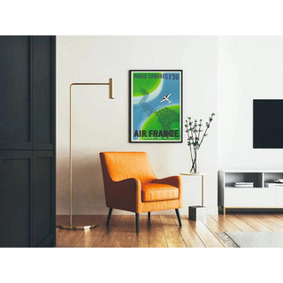 Affiche vintage Air France - Paris Londres en 1H30