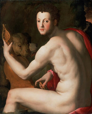 Agnolo Bronzino - Portrait of Cosimo I de Medici as Orpheus.webp