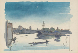 Akamatsu Rinsaku - Tenjinbashi bridge.webp