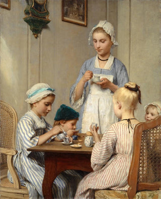 Albert Anker - Children at Breakfast.webp