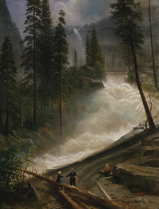 Albert Bierstadt - Nevada Falls Yosemite.webp