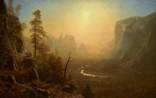 Albert Bierstadt - Yosemite Valley Glacier Point Trail.webp