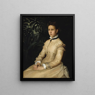 Albert Edelfelt - Portrait Of The Artists Sister Ellen Edelfelt.webp