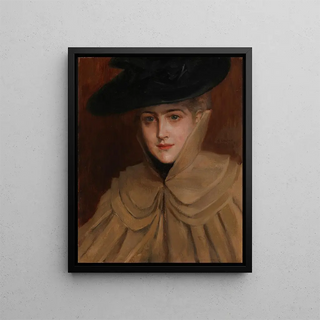 Albert Edelfelt - Portrait of a Young Woman.webp