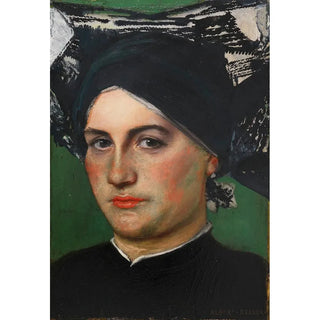 Albert von Keller - Altdeutsche Frau.webp