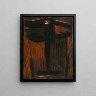 Alexej von Jawlensky - Meditation Black Orange Glowing.webp