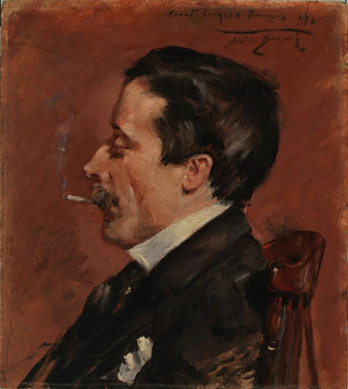 Alice Pike Barney - Man with Cigarette.webp