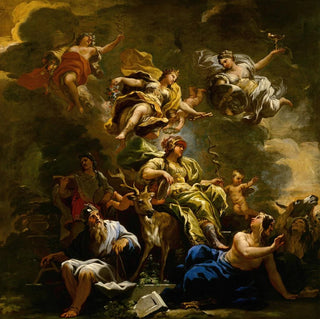 Allégorie de la Prudence - Luca Giordano