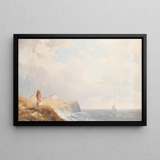 Andreas Achenbach - At the Baltic coast.webp