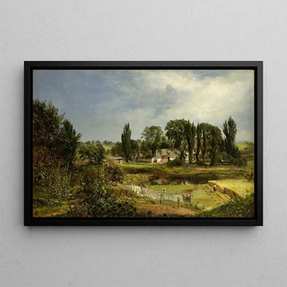 Andrew W Warren - Long Island Homestead Study From Nature.webp