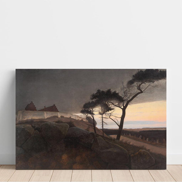 Reproduktion af maleriet Efter solnedgang - Laurits Andersen Ring