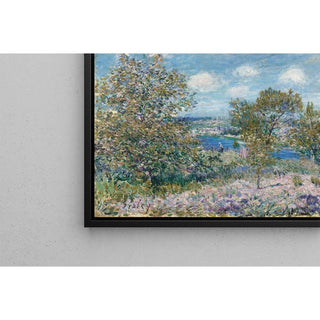 Après-midi de mai à By, près de Moret-sur-Loing - Alfred Sisley | Reproduction Tableau Décoration murale affiche copie