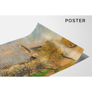 Arbres en fleurs à Langenzersdorf - Marie Egner | Reproduction Tableau Décoration murale affiche copie