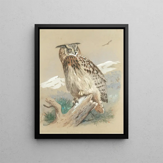Archibald Thorburn - Eagle Owl.webp