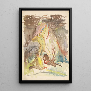 Arnold Peter WeiszKubnan - Hunting Motif.webp