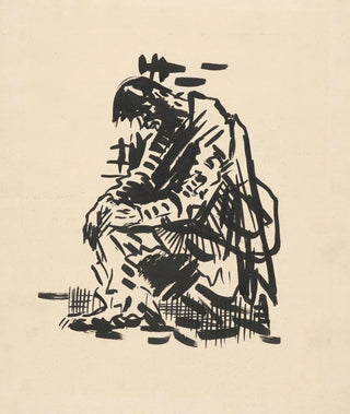 Arnold Peter WeiszKubnan - Seated Man Tired.webp