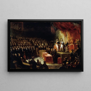 Ary Scheffer - LouisPhilippe Swearing In Before The Chambers August 9 1830.webp