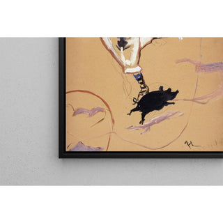 Au Cirque Fernando Medrano avec un porcelet - Henri de Toulouse-Lautrec | Reproduction Tableau Décoration murale affiche copie