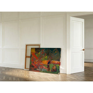 Au coin du feu - Arnold Peter Weisz-Kubínčan | Reproduction Tableau Décoration murale affiche copie