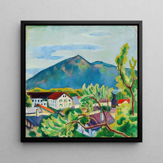 August Macke - Frhlingslandschaft in Tegernsee.webp