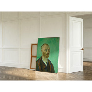 Autoportrait Dédié à Paul Gauguin - Vincent van Gogh | Reproduction Tableau Décoration murale affiche copie