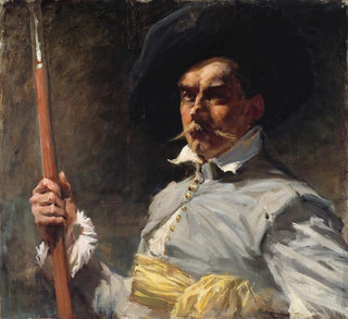 Autoportrait en costume du XVIIe siècle - Albert Edelfelt