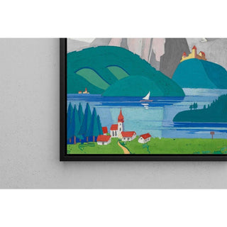 Autriche - Karl Wiener | Reproduction Tableau Décoration murale affiche copie