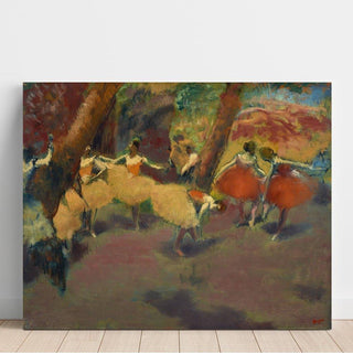 Avant la représentation - Edgar Degas | Reproduction Tableau Décoration murale affiche copie