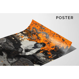 Babysitting - Dean Cornwell | Reproduction Tableau Décoration murale affiche copie