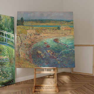 Bailey’s Beach, Newport, Rhode Island - Childe Hassam | Reproduction Tableau Décoration murale affiche copie