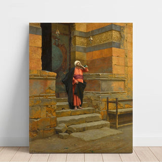 Before the Mosque - Ludwig Deutsch | Reproduction Tableau Décoration murale affiche copie