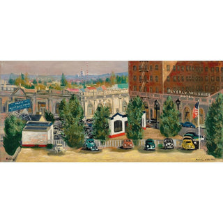 Beverly Hills - Moïse Kisling | Reproduction Tableau Décoration murale affiche copie