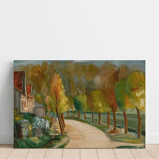 Bord de rivière - Boris Grigoriev | Reproduction Tableau Décoration murale affiche copie