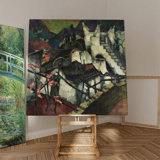 Capri Motiiv - Konrad Mägi | Reproduction Tableau Décoration murale affiche copie