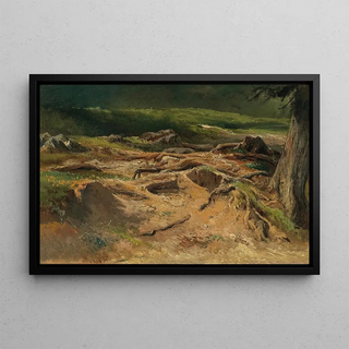 Carl Franz Emanuel Haunold - Waldstudie.webp