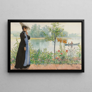 Carl Larsson - Karin By The Shore.webp