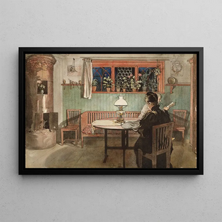 Carl Larsson - When the Children have Gone to Bed.webp