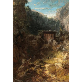 Carl Spitzweg - Gebirgsmhle.webp
