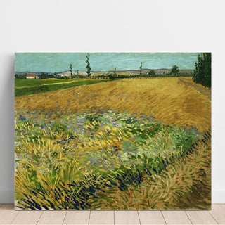 Champ de blé - Vincent van Gogh | Reproduction Tableau Décoration murale affiche copie