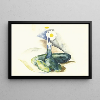 Charles Demuth - Cucumbers and a Flask of Daisies.webp