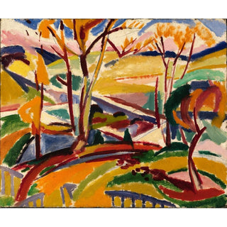 Chutes du vallon I - Henry Lyman Sayën | Reproduction Tableau Décoration murale affiche copie