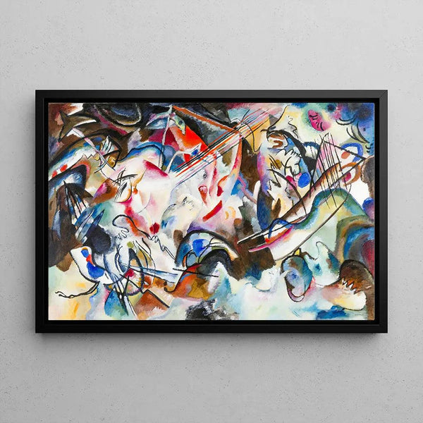 Reproduktion af maleriet Composition VI - Wassily Kandinsky