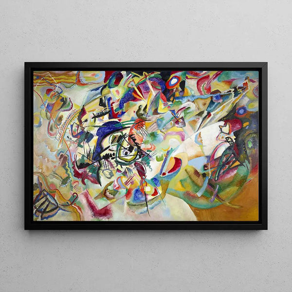 Reproduktion af maleriet Composition VII - Wassily Kandinsky