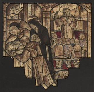 Conception pour une fenêtre dans l'Hôtel de Ville d'Amsterdam 3 - Richard Nicolas Roland Holst