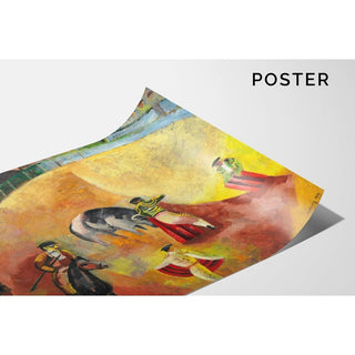 Course de Taureaux - Moïse Kisling | Reproduction Tableau Décoration murale affiche copie