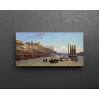 Course de chariots - Jean-Léon Gérôme | Reproduction Tableau Décoration murale affiche copie