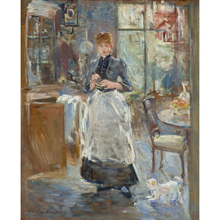 Dans la salle à manger de Berthe Morisot | Reproduction Tableau Décoration murale affiche copie